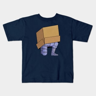 Cardboard Box Stealth Kids T-Shirt